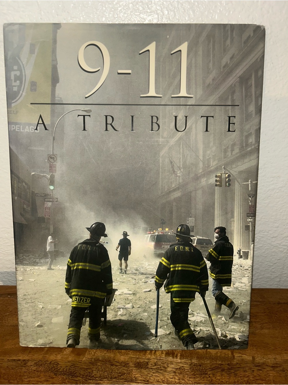 9-11 A Tribute Book - Black and Gray